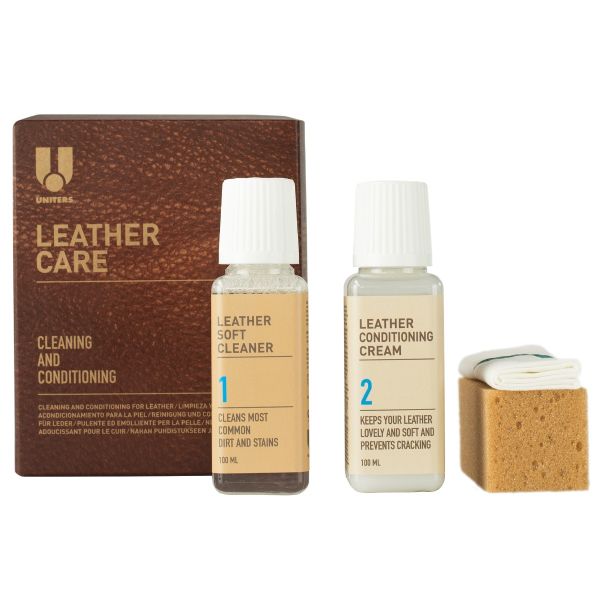 Uniters Leather Care Kit, Italian Leather Cleaner