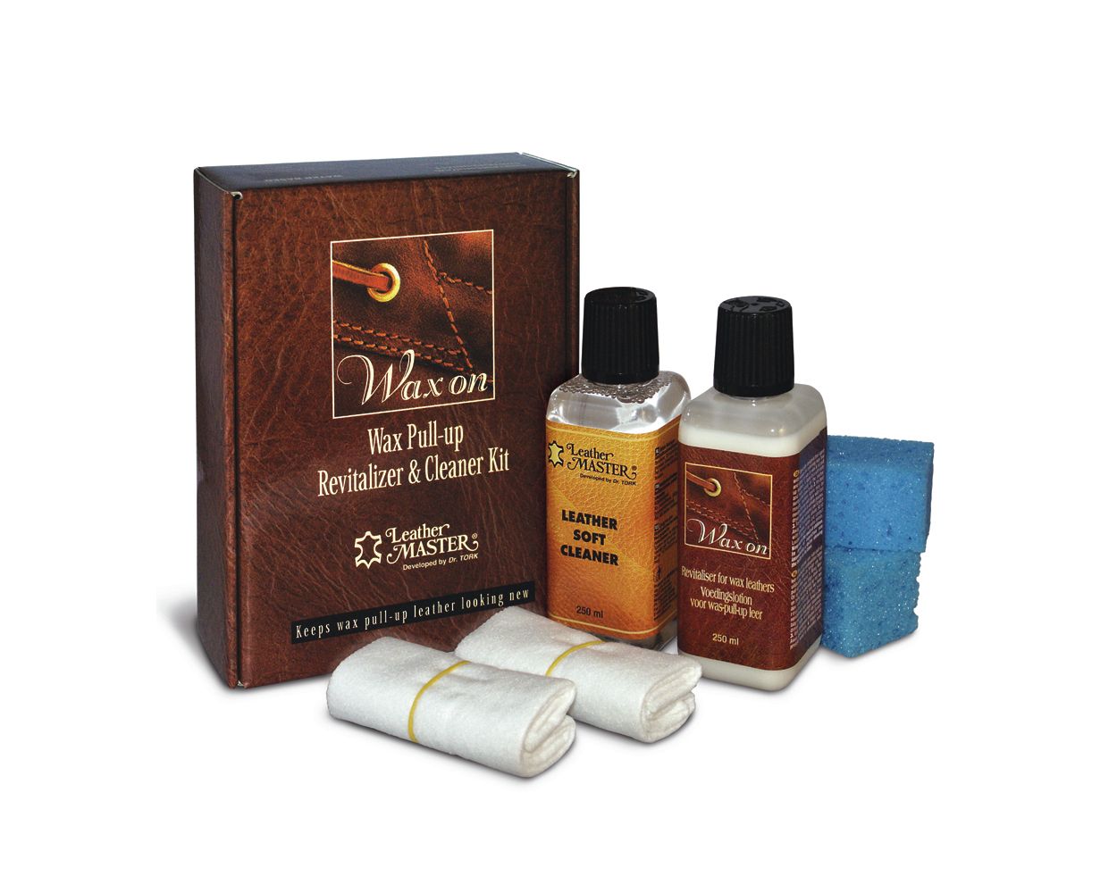 Jumping jack belofte Discriminerend Leather Master Wax On Kit 250 milliliters