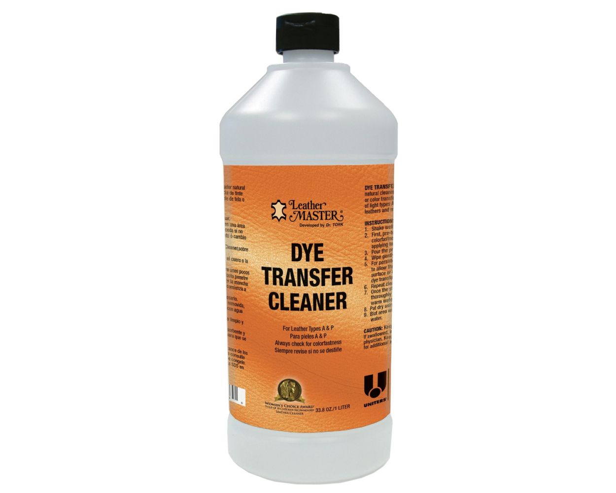 Leather Master Leather Dye Transfer Cleaner 1 Liter