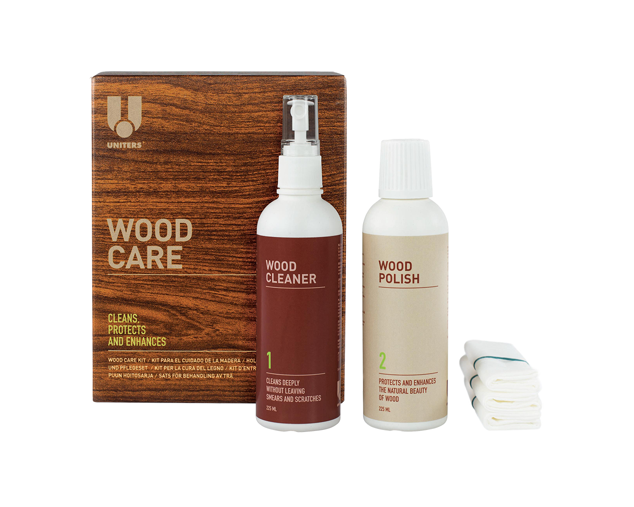 Uniters Wood Care Kit 225 ml