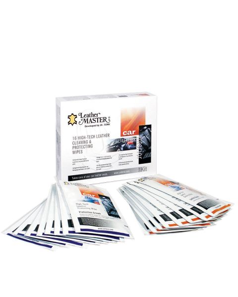 Leather Master Easy Care car wipe kit
