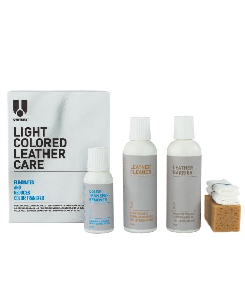 Uniters Light Colored Leather Care Kit 225 Milliliters